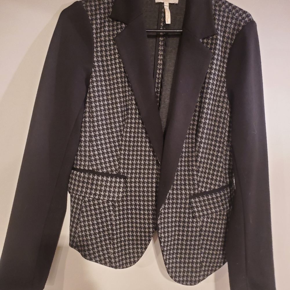 Checkered Blazer